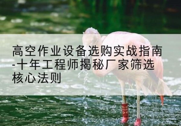 壶关剪叉式升降机厂家-高空作业设备选购实战指南-十年工程师揭秘厂家筛选核心法则